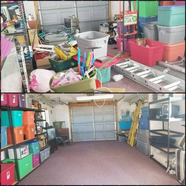 Before & After Garage Cleanup in Tampa, FL (1)