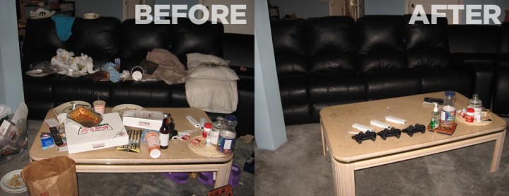 Before and After House Cleaning Services Tampa, FL 